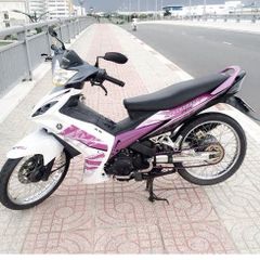 Tem Rời Yamaha Exciter 2009 Spark 135i Trắng Đen Phối Tim