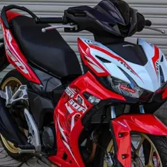 TEM DÁN RS150R XE WINNER X V3 MÀU ĐỎ HRC 2023 - Decal Cao Cấp Nhất