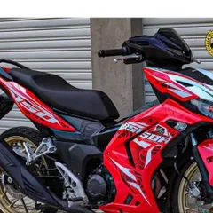 TEM DÁN RS150R XE WINNER X V3 MÀU ĐỎ HRC 2023 - Decal Cao Cấp Nhất