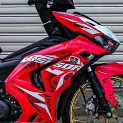 TEM DÁN RS150R XE WINNER X V3 MÀU ĐỎ HRC 2023 - Decal Cao Cấp Nhất
