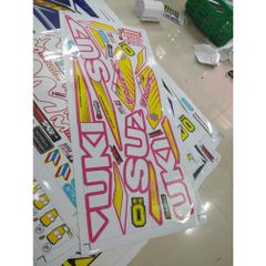Tem Rời Suzuki Satria F150  - Decal In Chất Lượng