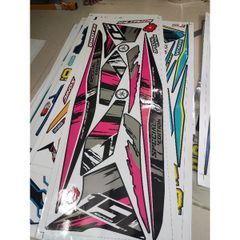 Tem Rời Exciter 150 Đen Hồng Spical Edition 2022  - Decal In Chất Lượng