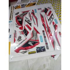 Tem Rời Honda Winner X V3 DOHC - Decal Trong Dán Được Nhiều Màu Xe  - Decal In Chất Lượng