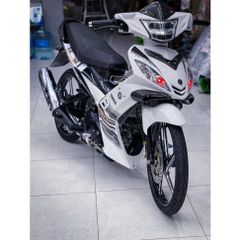 tem rời exciter 2006-2010 trắng đen mẫu ( Mới ) 2023 , tem 3 lớp cao cấp - Decal Cao Cấp Nhất