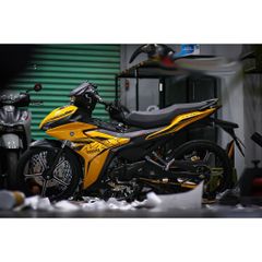 Tem rời Exciter 155 mẫu MX King full vàng đen , in sắc nét, 3 lớp không phai màu CM00030 1 2