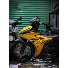 Tem rời Exciter 155 mẫu MX King full vàng đen , in sắc nét, 3 lớp không phai màu CM00030 1 2