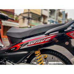 tem rời wave 100 đỏ đen xam chế đẹp mắt , tem 3 lớp bền màu - Decal Cao Cấp Nhất