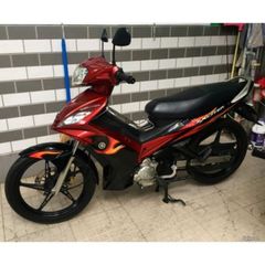 Tem Lửa Yamaha Ex Nhỏ 2007 Đỏ Đen  - Decal In Chất Lượng
