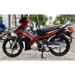 Tem Lửa Yamaha Ex Nhỏ 2007 Đỏ Đen  - Decal In Chất Lượng