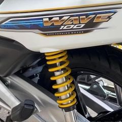 tem rời wave 100 trăng xanh đen mẫu đơn giản đẹp , tem 3 lớp bền màu - Decal Cao Cấp Nhất