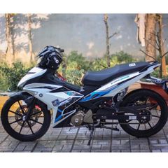 Tem Rời Excuter 150 Y15ZR Trắng Xanh Đen