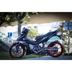 Tem Rời Dán Xe Winner V1 Mẫu Chữ RS Xanh Lục Bảo Hồng Đen Cực Đẹp, Hàng 3 Lớp Chất Lượng Cao Quyen Decal