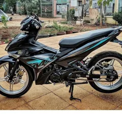Tem Rời Yamaha Exciter MXKing 150 Dán Xe Đen Phối Xanh Ngọc  - Decal In Chất Lượng