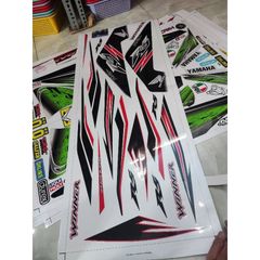 [FreeShip] [Ảnh thật] Tem rời Winner V1 - Mẫu RS đen đỏ nổi bật - Chuẩn From cực đẹp Quyen Decal