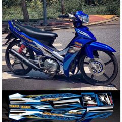 Tem sirius xanh GP, đổi màu theo yêu cầu.