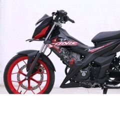 Tem Rời Honda Sonic 2020 Đen Nhám  - Decal In Chất Lượng