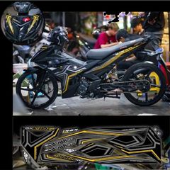 Tem rời Ex 150 full đen y15zr phối đủ màu