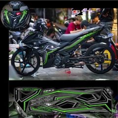 Tem rời Ex 150 full đen y15zr phối đủ màu