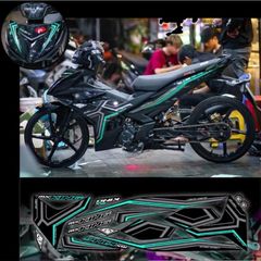Tem rời Ex 150 full đen y15zr phối đủ màu