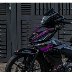 [FreeShip] [Ảnh thật] Tem rời Winner V1 - Mẫu RS150R Tím Lửa - Chuẩn From cực đẹp Quyen Decal