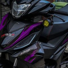 [FreeShip] [Ảnh thật] Tem rời Winner V1 - Mẫu RS150R Tím Lửa - Chuẩn From cực đẹp Quyen Decal