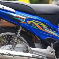 [FreeShip] [Ảnh thật] Tem rời Wave 125 vàng xanh - CHUẨN FROM Quyen Decal