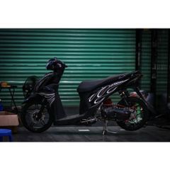 tem rời vision đen tem lửa cực chất mẫu ( Mới )  2023 , tem 3 lớp bền màu - Decal Cao Cấp Nhất