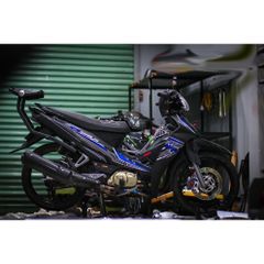 Tem rời Sirius RC hoạ tiết đen xám xanh GP, in sắc nét, 3 lớp không phai màu CM00045 1 2