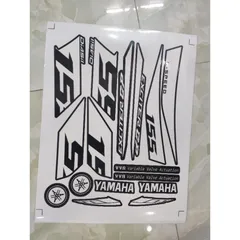 Tem Rời Exciter 155 Dán Xe Đen  - Decal In Chất Lượng