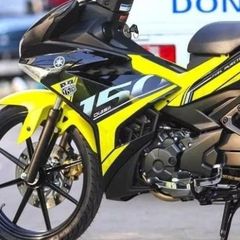Tem Rời Ex 150 Y15zr Vàng Đen  - Decal In Chất Lượng