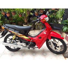 Tem Wave Thái 100 Đời 2004 Đỏ Đen  - Decal In Chất Lượng