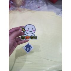 tem sticker thỏ né đít em ra trang trí xe máy, xe điện