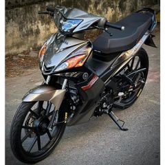 tem rời exciter 2010 đen bạc cám đơn giản đẹp , tem 3 lớp bền màu - Decal Cao Cấp Nhất