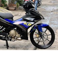 Tem Rời MxKing Đen Xanh Gp - Chất Liệu Decal Cao Cấp  - Decal In Chất Lượng