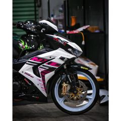 tem rời winner x v3 trắng hồng mẫu cover đẹp mắt - Decal Cao Cấp Nhất