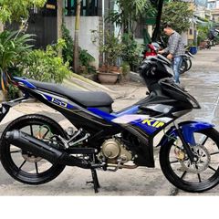 Tem Rời MxKing Đen Xanh Gp - Chất Liệu Decal Cao Cấp  - Decal In Chất Lượng