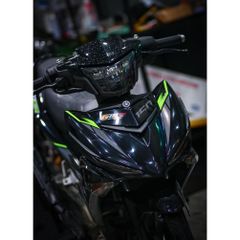 tem rời exciter 150 đen xanh y15zr phối màu đơn giản đep 2024 - Decal Cao Cấp Nhất