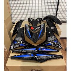 Tem Rời Yamaha Exciter 150 Đen Xanh Special Edition 2022  - Decal In Chất Lượng