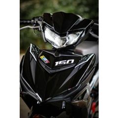 Tem Rời Dán Xe Exciter 150 Mẫu Chữ Y15ZR Xám Đen Trắng Cực Chất, Hàng 3 Lớp Chất Lượng Cao Cao Cấp