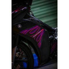 tem rời jupiter đen lửa tím , tem 3 lớp bền màu - Decal Cao Cấp Nhất