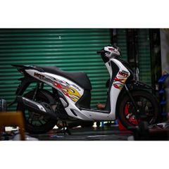 tem rời sh 150 trắng lửa đẹp ( HÓT ) 2019 , tem 3 lớp bền màu - Decal Cao Cấp Nhất