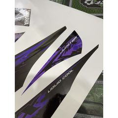 Tem Rời Dán Xe Exciter 2009 Mẫu Jupiter MX Tím Đen Cực Đẹp, Hàng 3 Lớp Chất Lượng Cao Quyen Decal