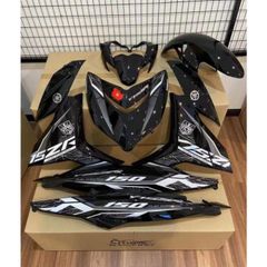 Tem Rời Exciter 150 Y15ZR Dán Xe Đen Nhiều Mẫu Mới  - Decal In Chất Lượng