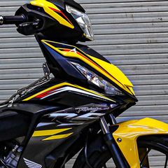 TEM DÁN RS XE WINNER V1 MÀU VÀNG ĐEN - Decal Cao Cấp Nhất