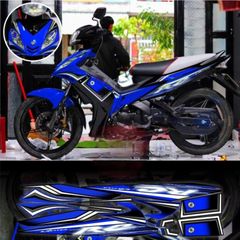 tem rời exciter 2010 Rc full đen phối nhiều màu