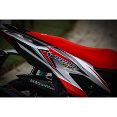 Tem Rời Dán Xe Vario 125 150 2018 Mẫu Chỉ Trắng Đỏ Đen Số 150 Cực Đẹp, Hàng 3 Lớp Chất Lượng Cao Quyen Decal