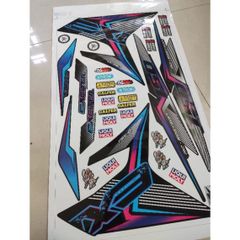 Tem Rời Exciter 150 Đen Nhiều Màu - Hot Tiktok 2022  - Decal In Chất Lượng
