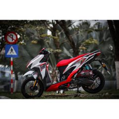Tem Rời Dán Xe Vario 125 150 2018 Mẫu Chỉ Trắng Đỏ Đen Số 150 Cực Đẹp, Hàng 3 Lớp Chất Lượng Cao Quyen Decal