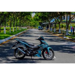 Tem Rời Dán Xe Winner V1 Mẫu Hayabusa Xanh Ngọc Cực Hot, Hàng 3 Lớp Chất Lượng Cao Quyen Decal