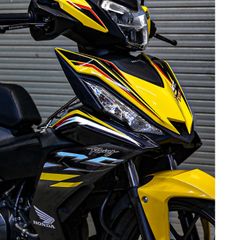 TEM DÁN RS XE WINNER V1 MÀU VÀNG ĐEN - Decal Cao Cấp Nhất